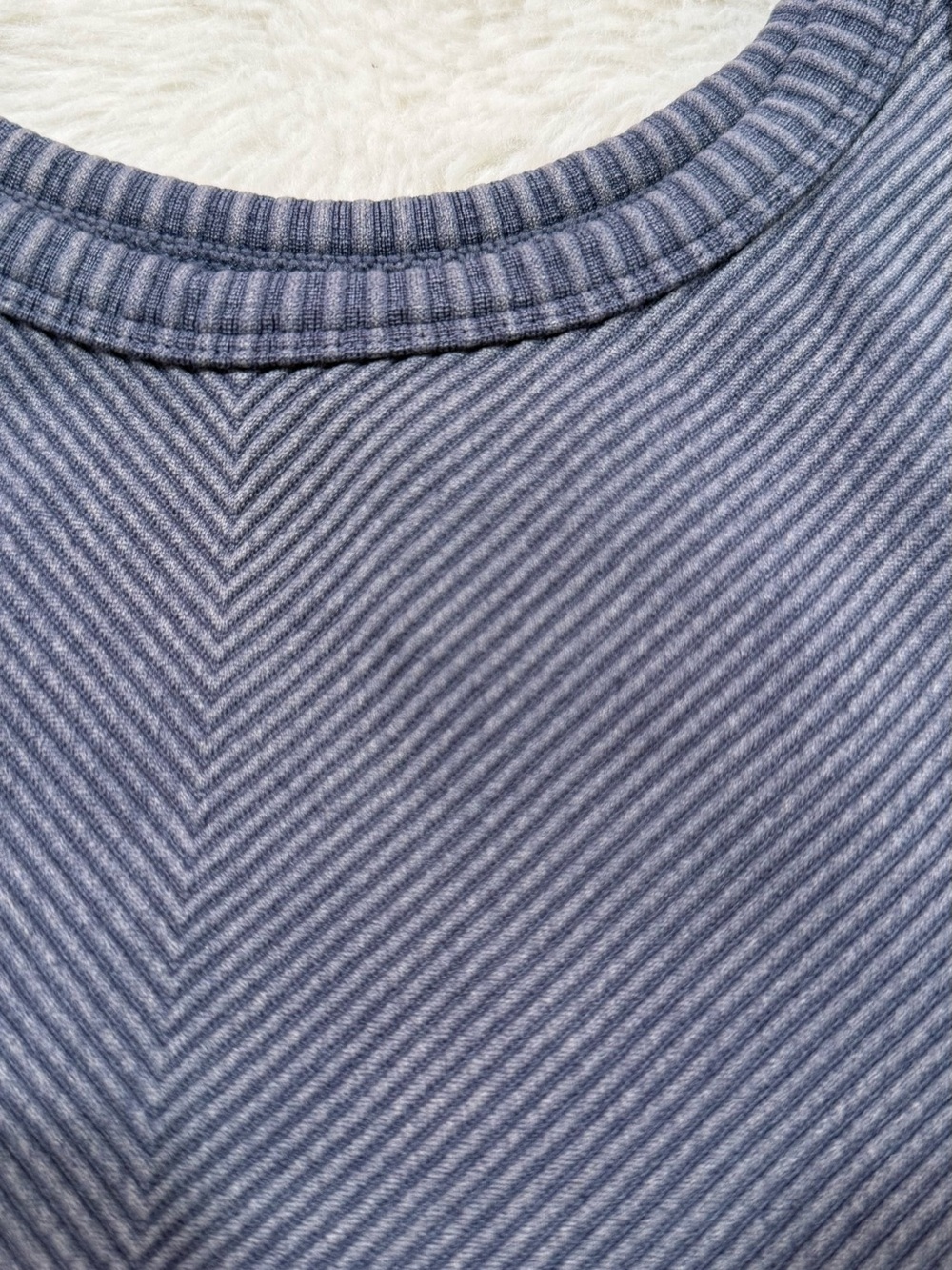 Charcoal Ribbed Square-Neck Crop Tank Top - Picture 3 of 3